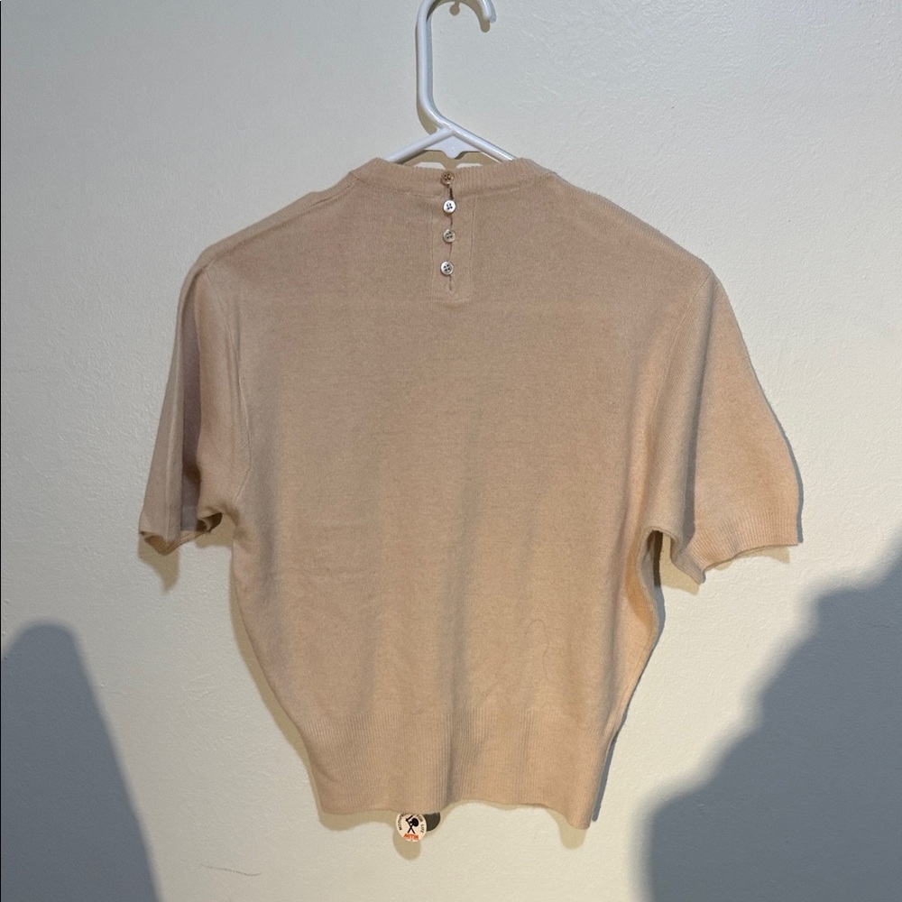 Luisa Spagnoli Camel Knit Sweater - Picture 4 of 11
